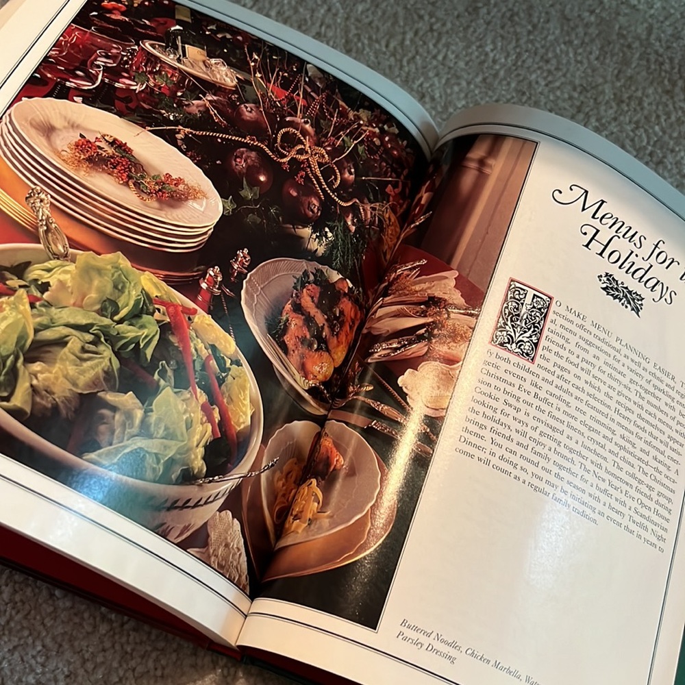 Vintage Time Life Christmas Cookbook- Gently Used - SFH - Hardcover - Picture 6 of 9